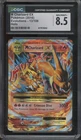 2016 Pokemon Evolutions Holo #13 M Charizard EX CGC 8.5