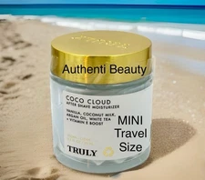 Truly Beauty MINI Coco Cloud After Shave Moisturizer 0.7 Fl Oz Sealed Authentic