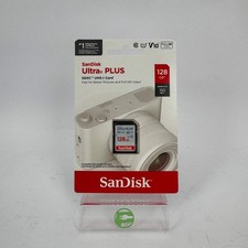 New SanDisk Ultra PLUS 128GB SDXC UHS-I Card