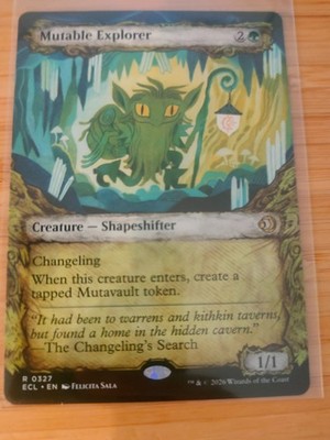 MTG Mutable Explorer (Showcase) 0327 Lorwyn Eclipsed M/NM kostenloser Versand im Vereinigten Königreich