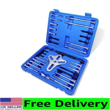 46-Piece Harmonic Balancer Puller Set - Versatile Tool for Vehicle Maintenance