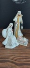 Nativity HAWTHORNE VILLAGE Silver Blessings Joseph Mary Baby Jesus Nativity 2 — photo 9
