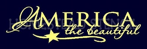 Wiederverwendbare Schablone 5436 A 4"x12" AMERIKA DIE SCHÖNE DIY SIGN STENCILS