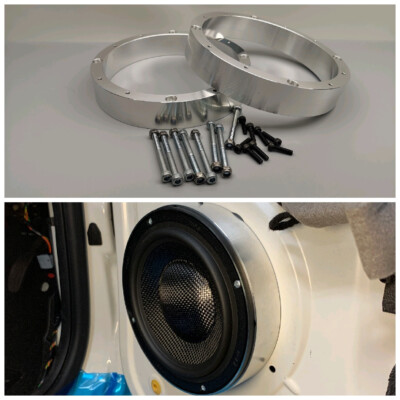 Brax Matrix ML6, Aluminium Speaker Rings 40 mm for Woofer...