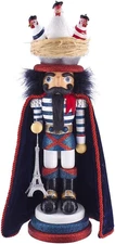 Kurt Adler HA0465 Nutcracker, Multi-Color (17.5-Inches Tall)