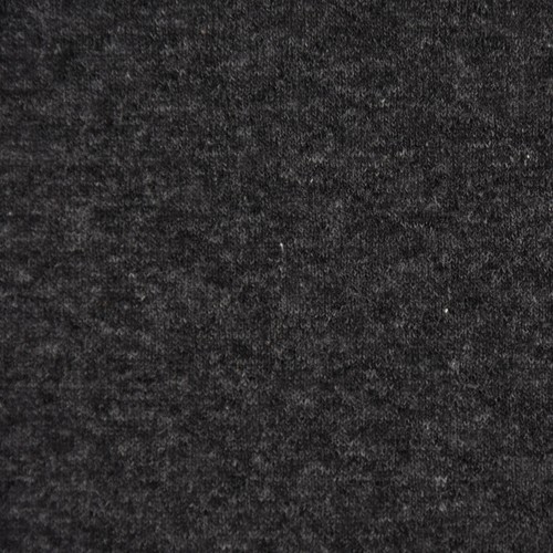 Sweatstoff Steppstoff Steppsweat einfarbig anthrazit meliert 1,5m Breite - Bild 2 von 8