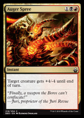 Battlebond - Auger Spree - Foil - Picture 1 of 1