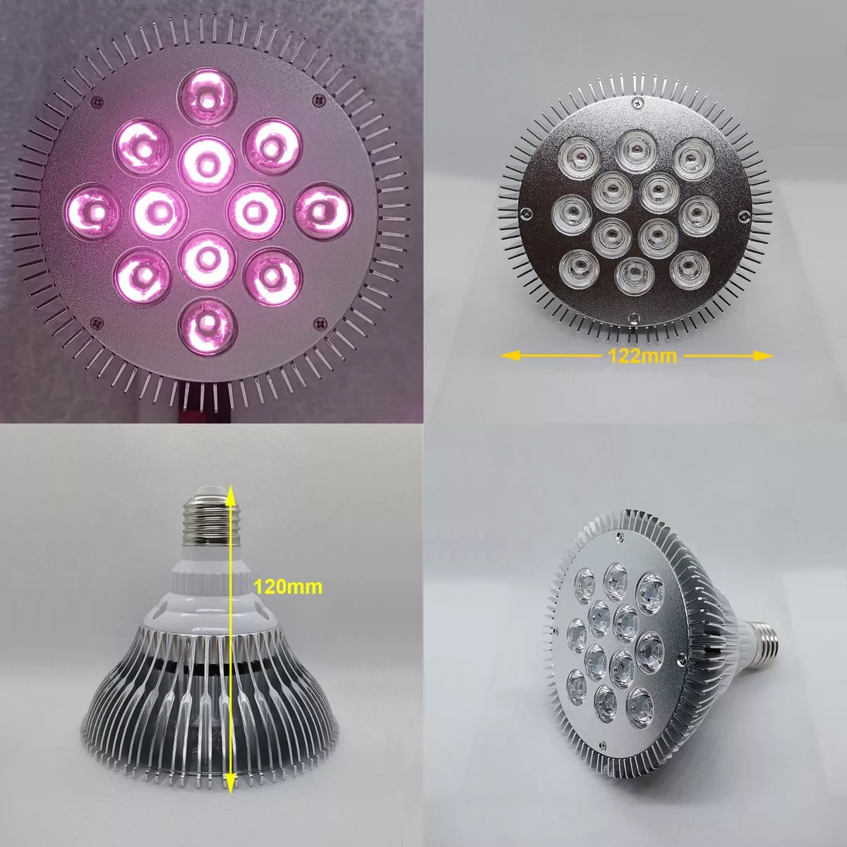 24W Infrared 830nm PAR38 IR LED Lamp Spot Light Bulb for night vision Therapy