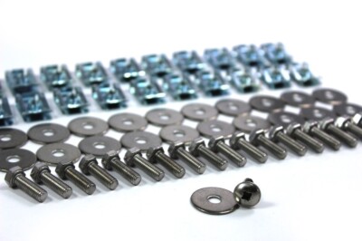 BMW 5 Serie E60 E61 Motor & Getriebe Bodenwanne Shield 21x Clips & Schrauben