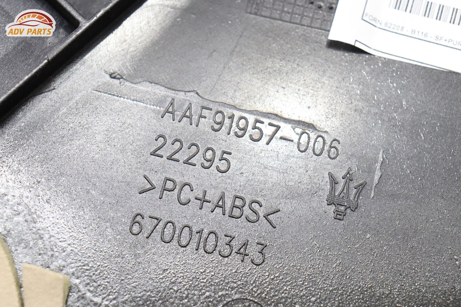 Maserati Quattroporte 2014-2020 Rear Right Pillar trim