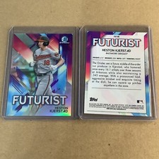 2021 Bowman Futurist Chrome Base #FUT-HK Heston Kjerstad - Baltimore Orioles A49