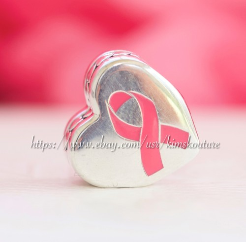 Authentic Sterling Silver HOPE Breast Cancer Awareness ENG7962015