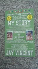 JAY VINCENT AUTOGRAPHED PAPERBACK BOOK 