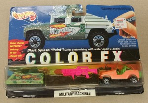 New Hot Wheels Color FX Military Machines Command Tank ...