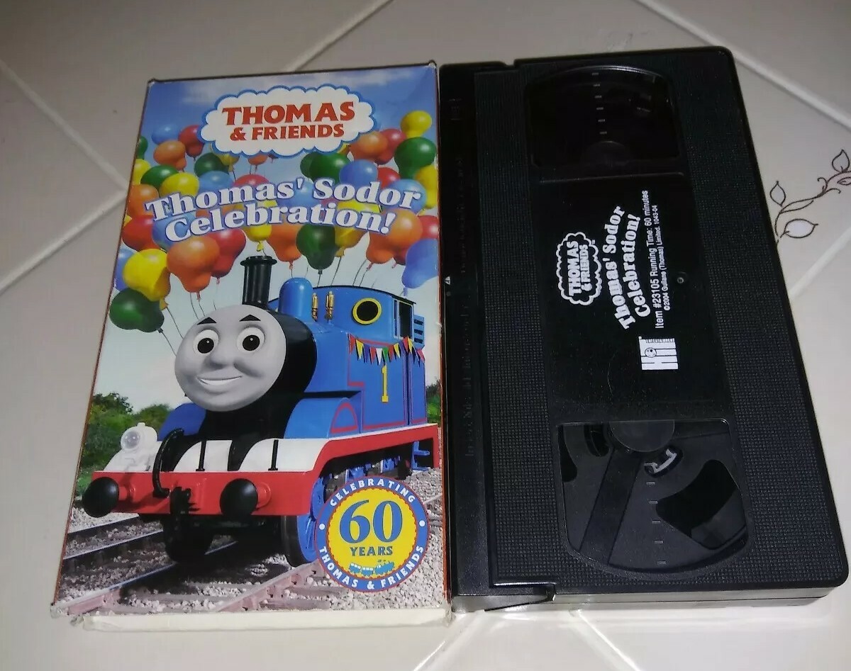 Thomas & Friends Thomas' Sodor Celebration VHS Tape Very Rare Kids
