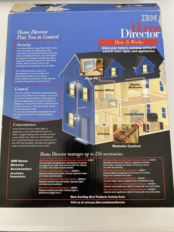 IBM Home Director Starter Kit Modelo HDSK11A X 10 Novo em folha - Imagem 2 de 2