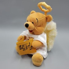 Winnie Pooh Angel Bean Bag Plush Doll Disney 8 inch 2000