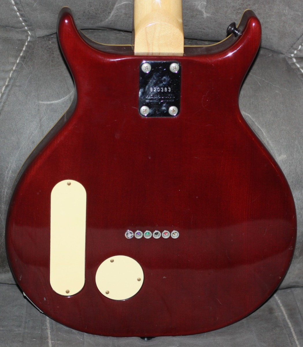 Very RAre 2pc CENTER SEAM! 1982 Washburn SB-8-Pro Setup-All Orig