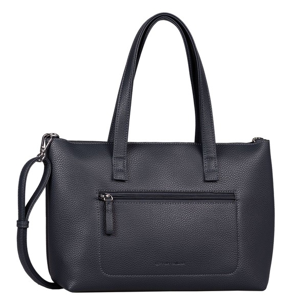TOM Tailor Elis Zip Shopper M Shopper Schultertasche Tasche Dark Blue Dunkelblau-image