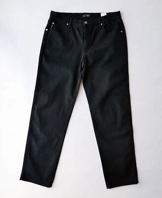 ARMANI Jeans pantalon noir femme Taille 30 USA - Photo 1/4