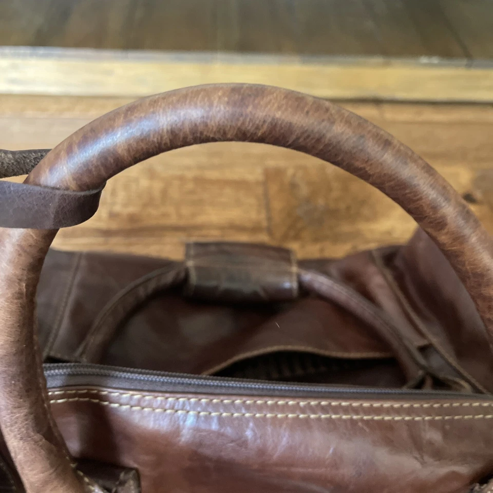 Bolsa de viagem Jack Georges com rodas marrom - Imagem 3 de 4