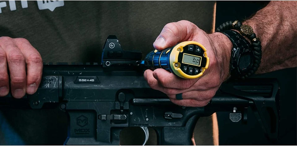 WHEELER GUNSMITHING Bits & Case Inch/Pounds Firearm Digital TORQUE WRENCH - Image 3 of 4