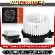 New Front HVAC Blower Motor & Resistor Kit for Toyota Camry 02-06 Solara 05-08
