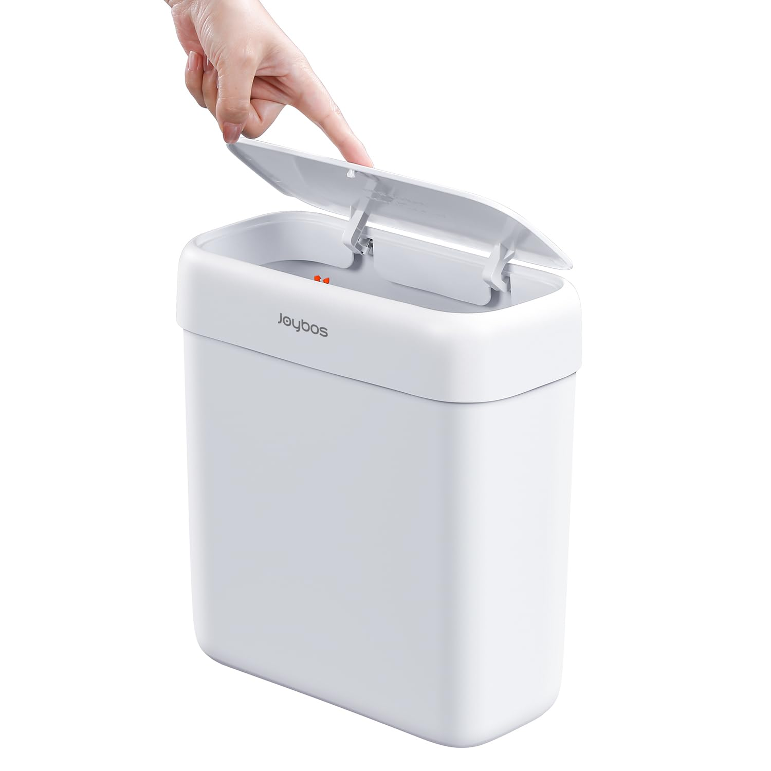 Trash Can Lid 2.6 Gallons/9.2 Qt Garbage Can Press Top Small Trash Can Dog Proof