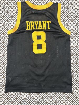 Nike NBA Los Angeles Lakers Jersey #8 Kobe Bryant Gold Star Youth