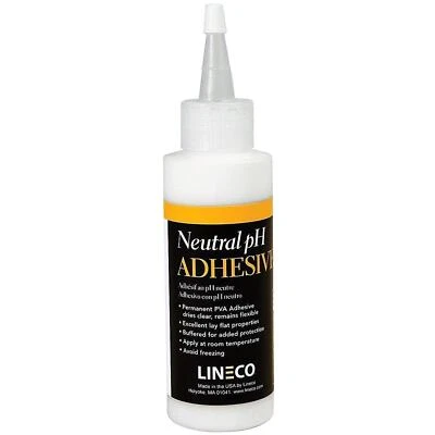 Lineco PVA Glue Adhesive Neutral pH 120ml For Paper Crafts Framing