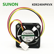 SUNON KDE2404PKVX 24V 1.5W 4020 4CM 3-wire magnetic suspension cooling fan