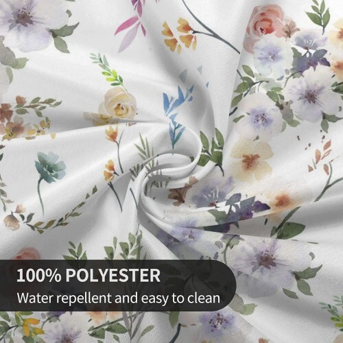 Rustikale Blumen Wasserdicht Blumen Print Frühling Tischdecke mit Knitterfest - Bild 17 von 22