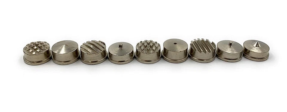 Texturing Hammer with 9 Interchangeable Heads for Pattern Creation on Metal Surf - Image 2 of 4