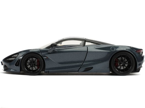Fast & Furious Shaw's Mclaren 720s de Jada 1:24 Hobbs & Shaw Diecast 30754 gris - Imagen 2 de 7
