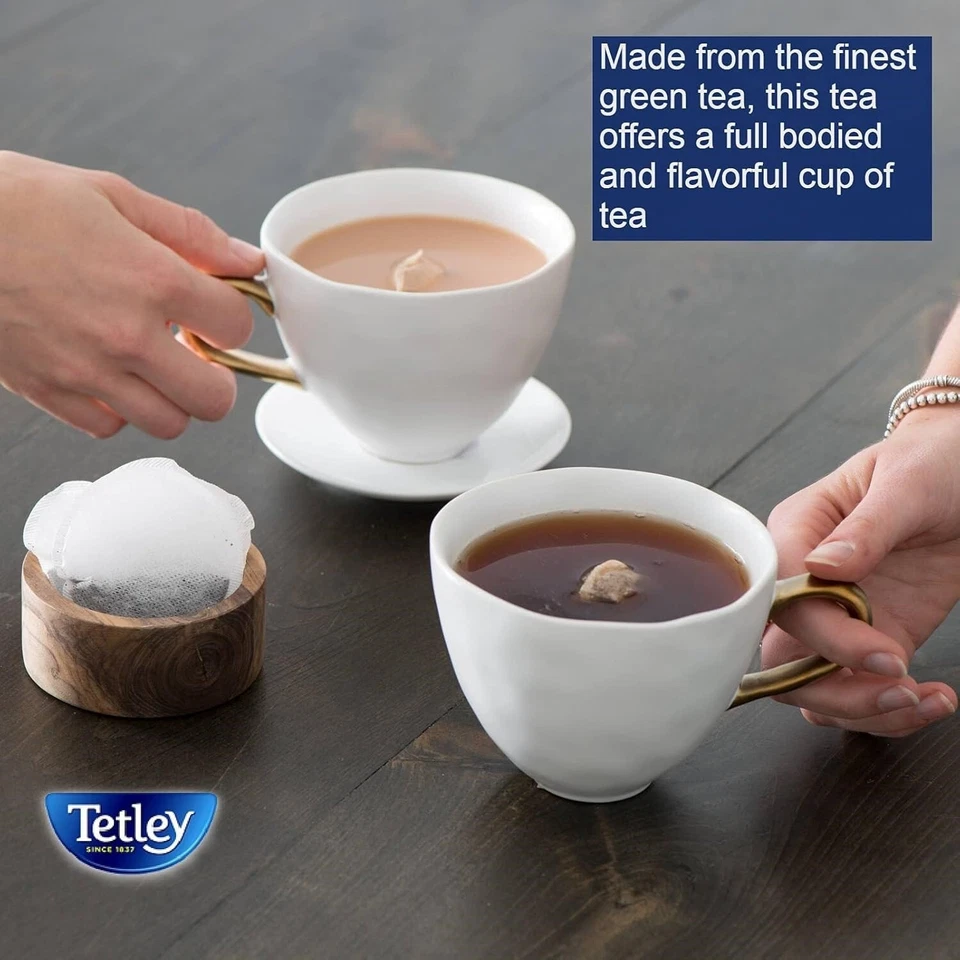 Tetley British Blend Premium té negro, 320 bolsitas de té, certificado Rainforest Alliance Foto 4 de 4