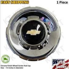 2009 -2014 AVALANCHE SILVERADO SUBURBAN TAHOE 1500 Chrome Hub Center Cap 9597347