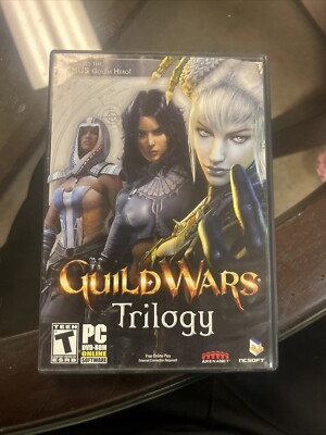 Guild Wars Trilogy (PC, 2008) Arenanet NCSOFT