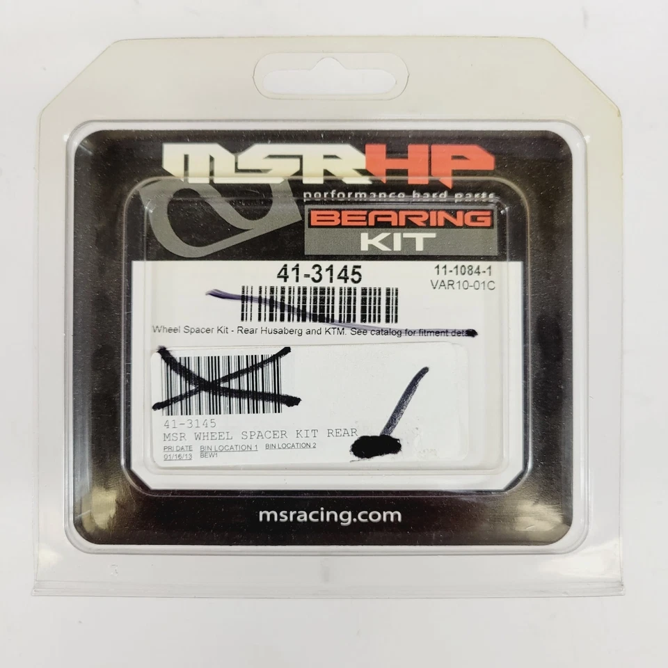 MSR Husaberg and KTM Rear Wheel Spacer Kit P/N 41-3145 - Image 3 of 4