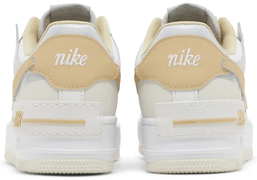 Nike W AF1 Air Force 1 Sombra Blanco Sésamo Beige Tostado DV7449-100 Para mujeres 8 Foto 3 de 4