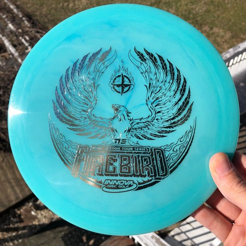 Innova Champion Glow Firebird Nate Sexton 2021 Tour Series SILVER FOIL New PICK - Picture 108 of 221