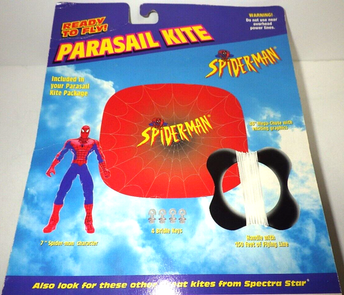 Figura de cometa de parasail Spider-Man de colección 1994 Toy Biz Spectra Sta... - Imagen 24 de 24