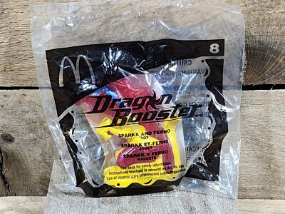 2006  McDonald's Happy Meal Dragon Booster  #8 Sparkk And Ferno