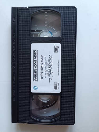 VHS - Zorro Doppio Guaio - 1998 - Lingua Italiana - Ottime condizioni - Foto 3 di 4