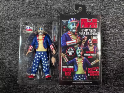 NECA 1/12 House of 1000 Corpses Captain Spaulding 7in Action