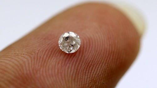 Certified Natural Diamond Brilliant Round Cut I Color I2 Grade 0.12 Ct Loose - Picture 11 of 12