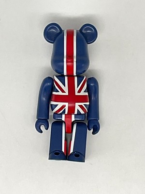 Bearbrick 100% Série 2 "Union Jack" (Drapeau Britannique) - Édition 2001 MEDICOM TOY, Occasion