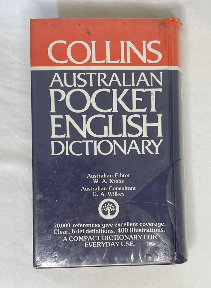 Collins Australian Pocket English Dictionary Book Hardcover Edition Everyday Use - Image 2 of 4