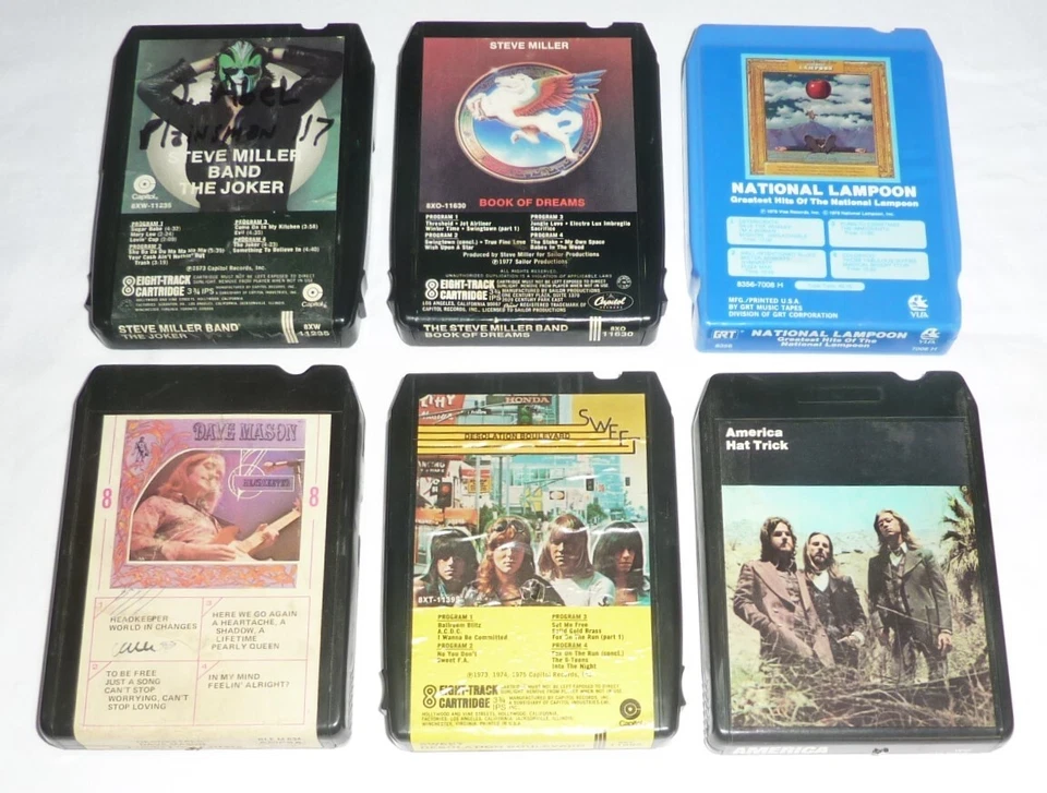 (38) 8 TRACK TAPES by VARIOUS ROCK & JAZZ ARTISTS / SEE PICTURES FOR TITLES Foto 3 de 4