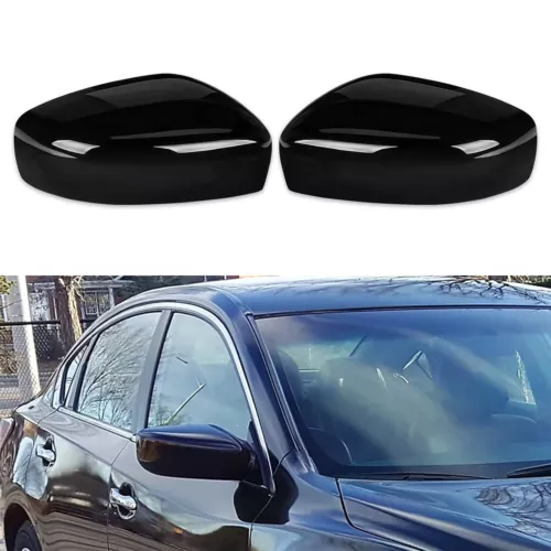 Glossy Door Rearview Mirror Cover Caps For Infiniti Sedan Coupe G25 G37 Q40 Q60