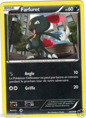 Pokemon Nr. 69/99 - FARFURET - PV60 (A4239)
